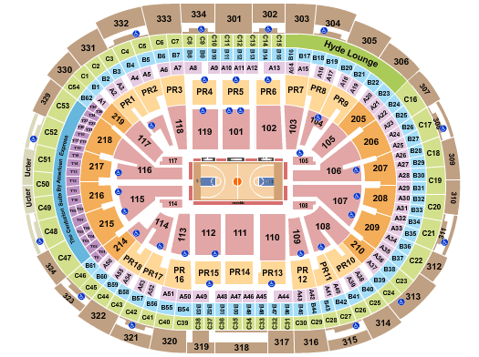 Crypto.com Arena Crypto.com Arena Seating Chart