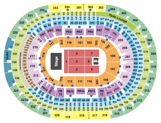 Crypto.com Arena Crypto.com Arena Seating Chart