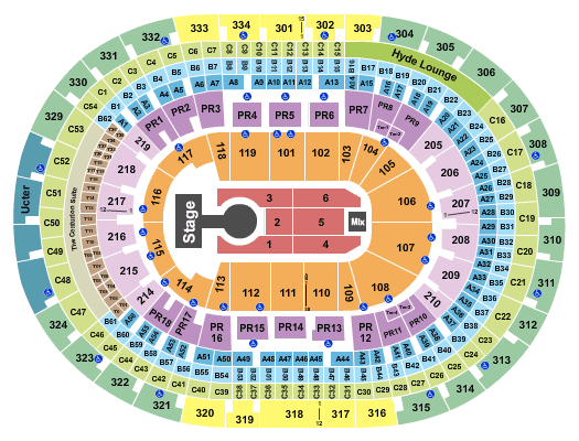 Crypto.com Arena Crypto.com Arena Seating Chart