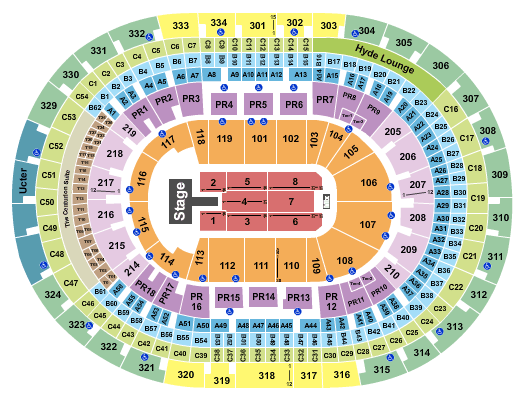 Crypto.com Arena Crypto.com Arena Seating Chart