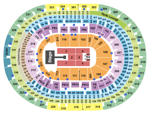 Crypto.com Arena Crypto.com Arena Seating Chart