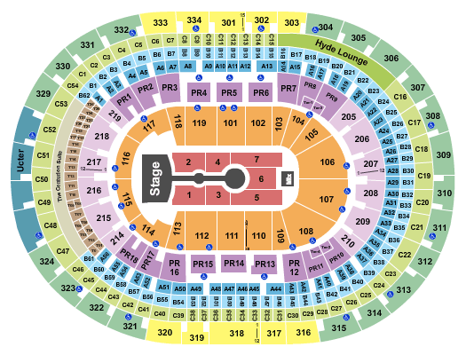 Crypto.com Arena Crypto.com Arena Seating Chart