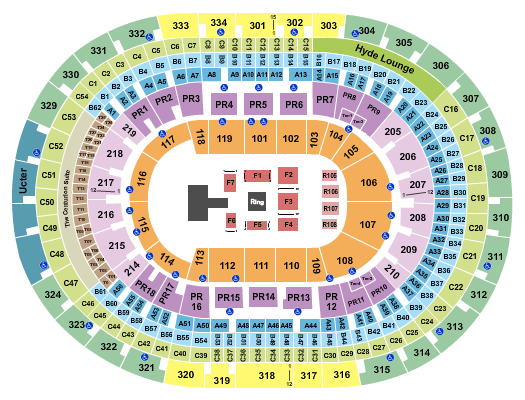 Crypto.com Arena Crypto.com Arena Seating Chart