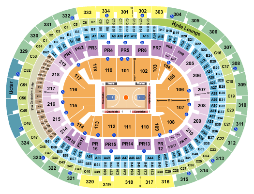 Crypto.com Arena Crypto.com Arena Seating Chart